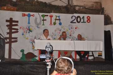 Pregón de las fiestas de Tufia 2018 a cargo de Daniel Monzón (Foto TA y TF)